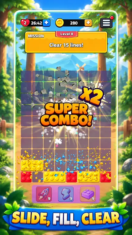ש�黬����Ϸ(Brick Slide)v1.2.4 ��׿��