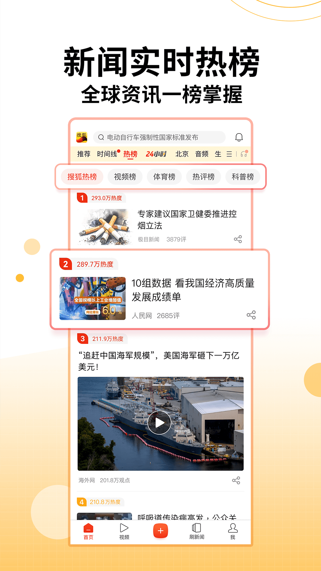 搜狐新闻app最新版界面截图