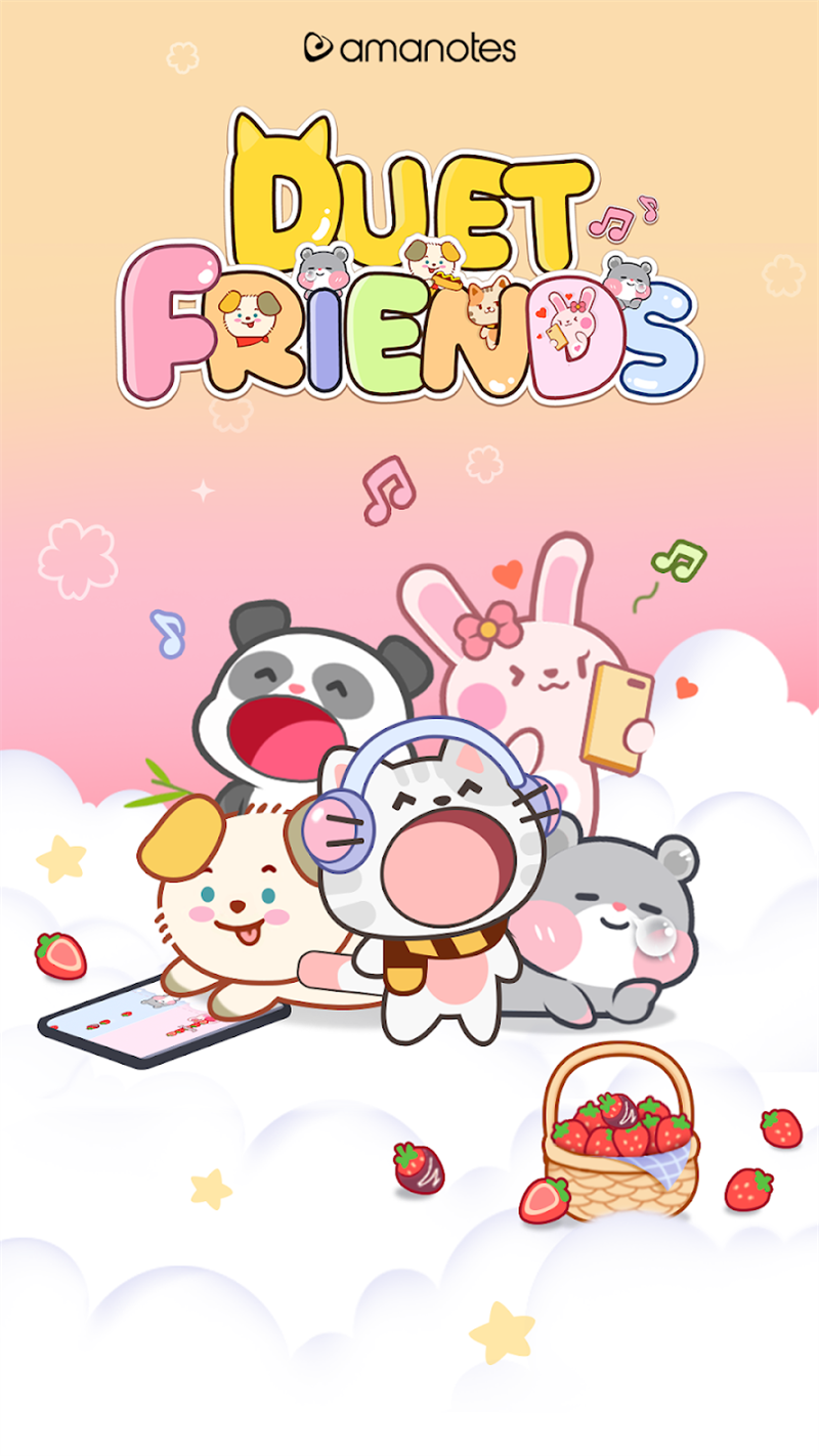 宠物二重唱游戏(Duet Friends - Kawaii Music) 可爱音乐节奏闯关截图