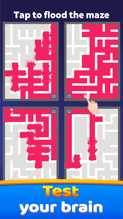 ��ˮ�Թ���Ϸ(Maze Flood)v1.0.1 ��׿��