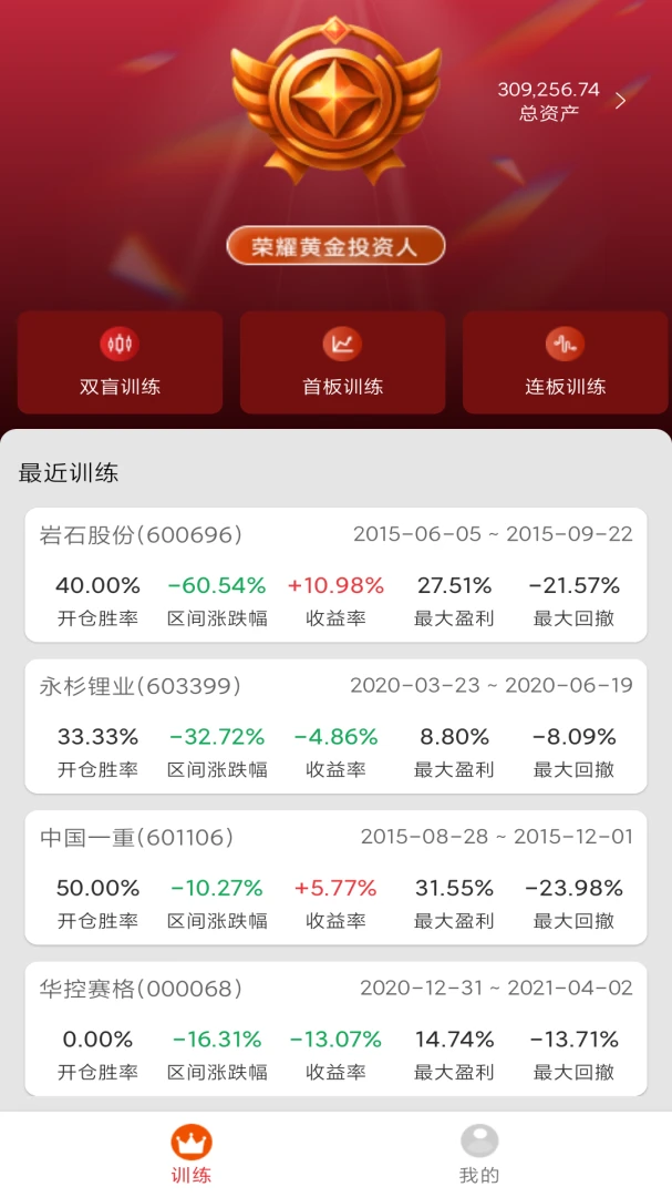 暴富K线训练助手appv2.2.06 安卓版