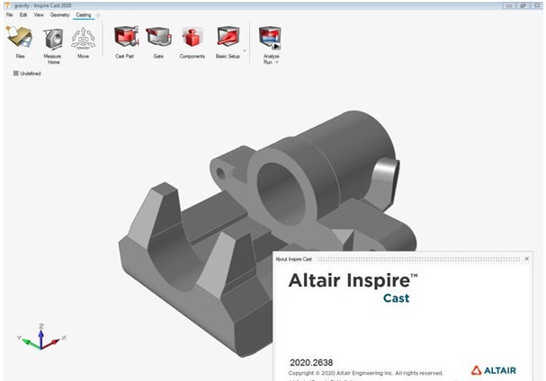Altair Inspire Cast铸造模拟软件 压铸 工艺改进 应用案例
