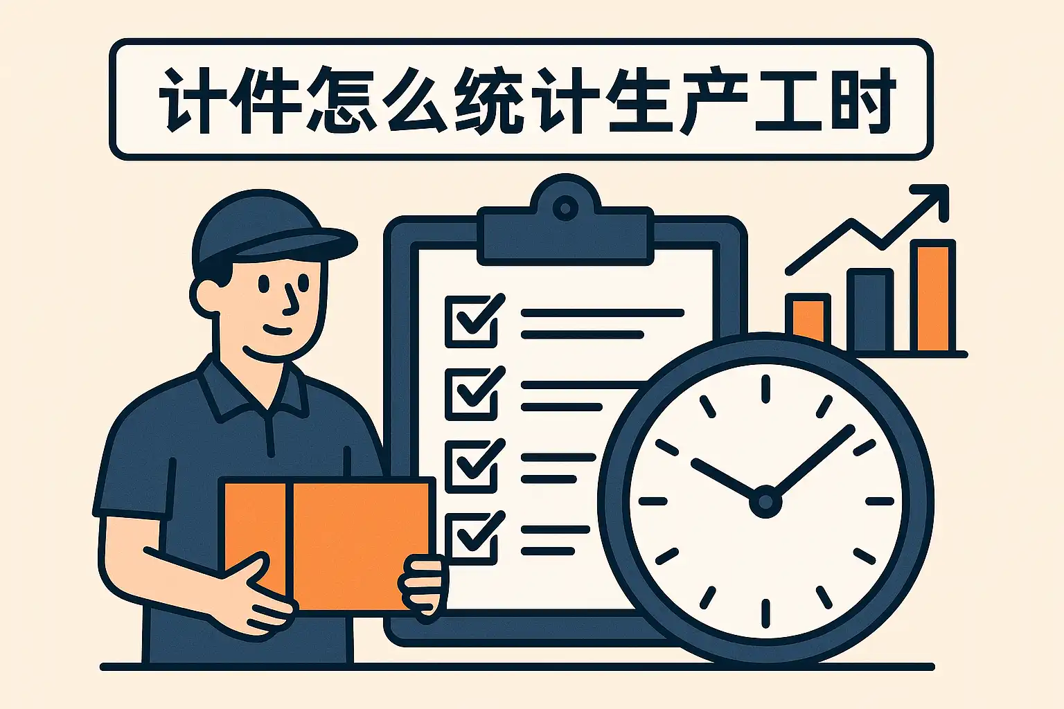 随手计件工时统计记录页面