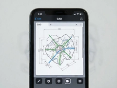 CAD�ֻ���ѿ�ͼ������ע�����ߴ�