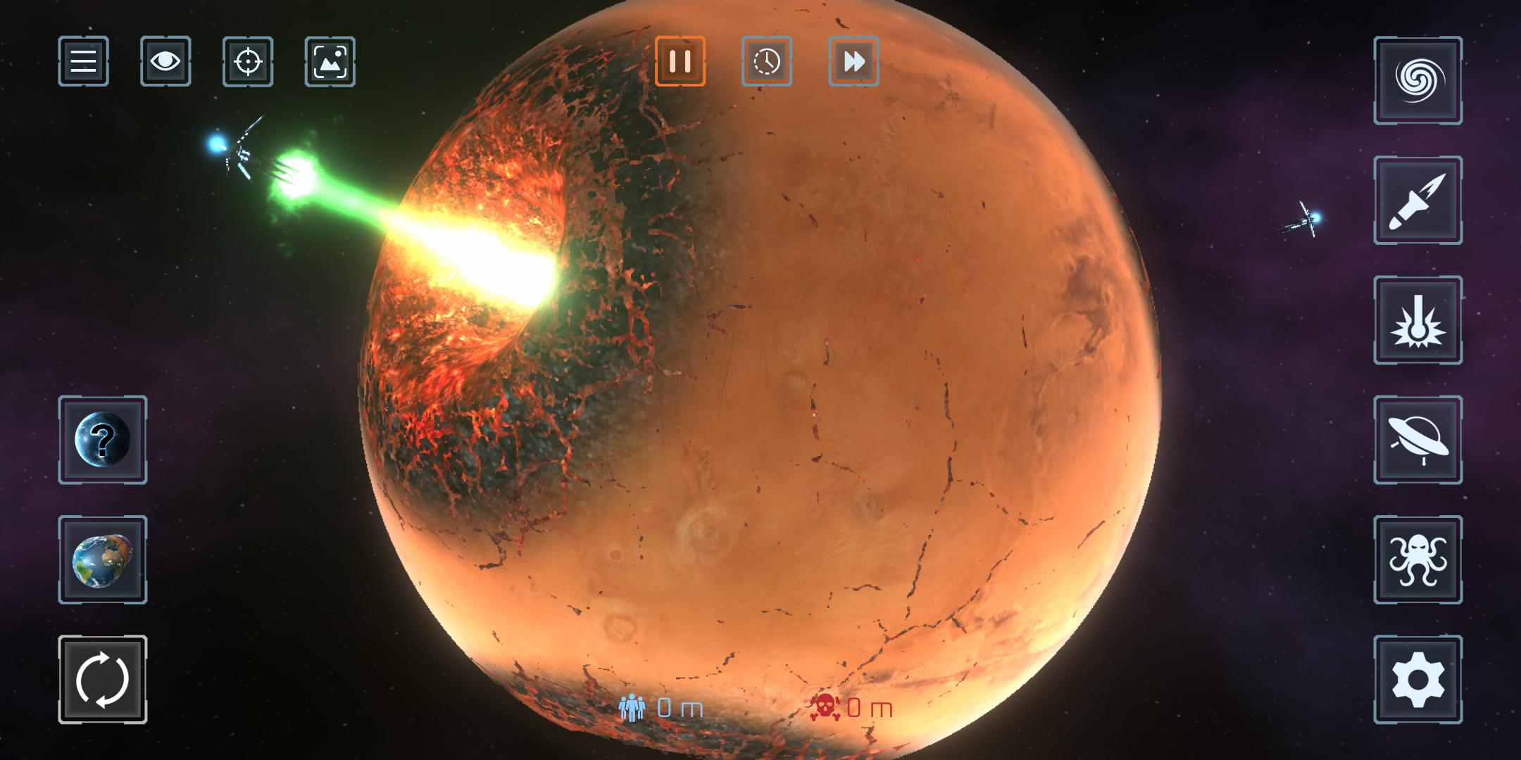 星球毁灭模拟器3能量武器搭配界面