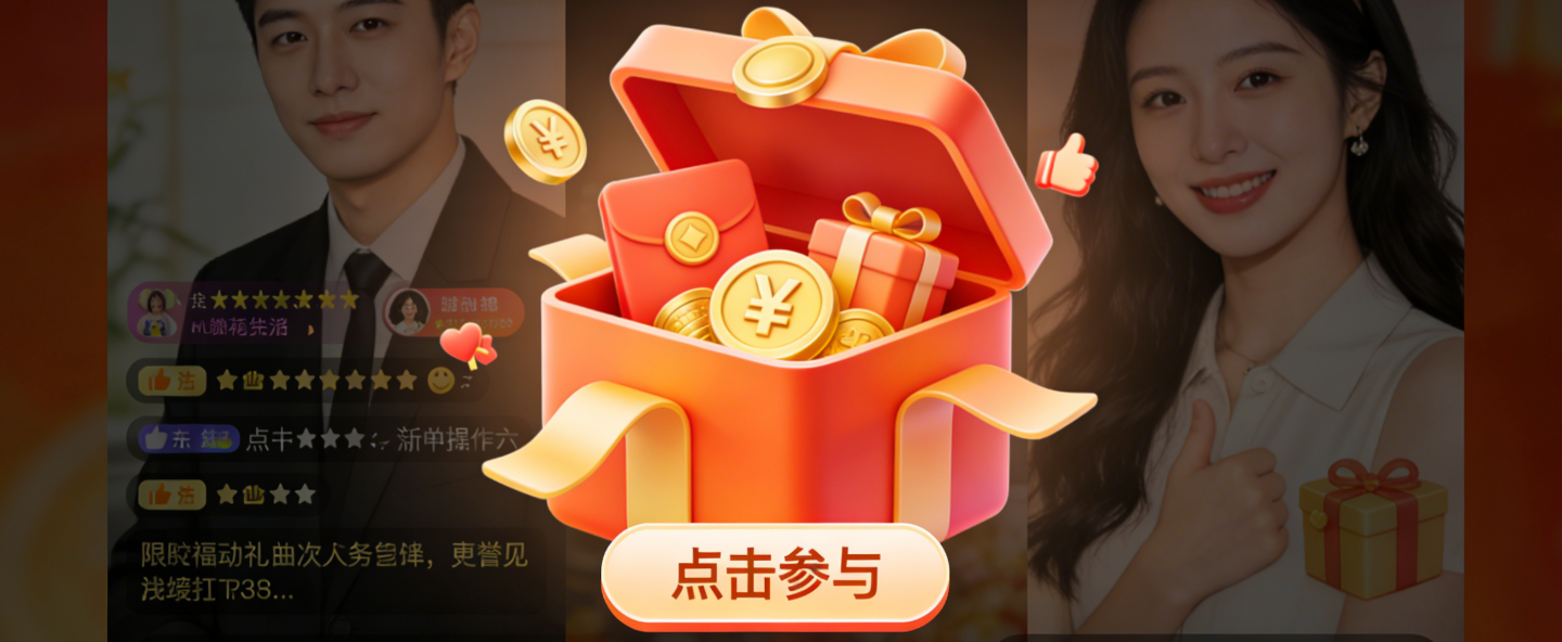 Ԫ�򸣴�app�˺Ż�Ծ�������н���ʾ��ͼ
