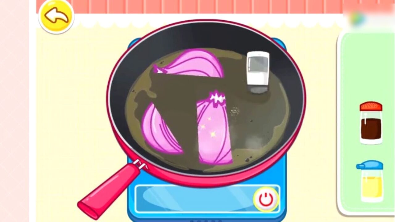 宝宝小厨房游戏亲子一起做饭互动画面