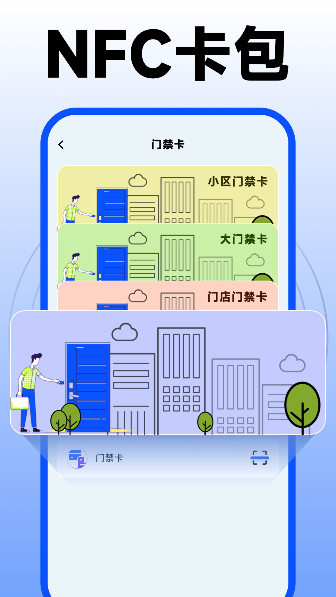 NFC�Ž�����ͨapp �ֻ����Ƽ����Ž�������ʵ����ͼ