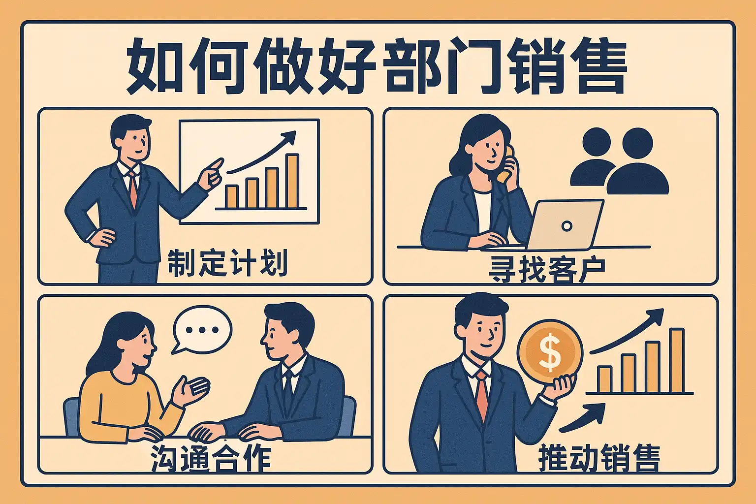 销秘销售业绩提升实用技巧配图