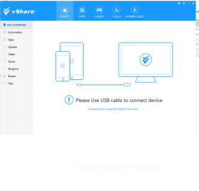 VShare Helper 手机投屏电脑操作界面截图 功能全解析