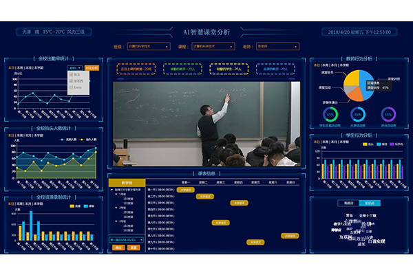 智慧云教学app 课堂互动 随机选人 答题统计 投屏功能演示