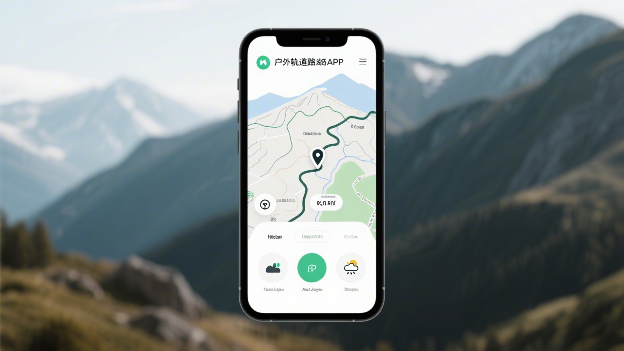 乐享户外APP 路线筛选新手友好轨迹图