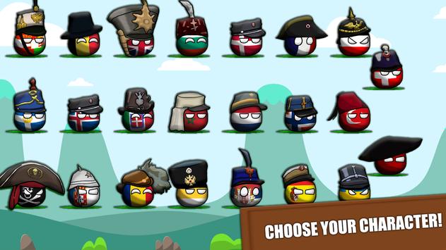 波兰球小游戏(Countryballs Stickers)各国球贴纸集合展示 适合摸鱼解压的在线小游戏
