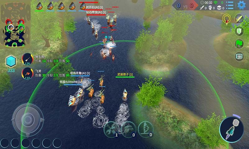 海战大师MOD内置菜单游戏内战斗效果画面