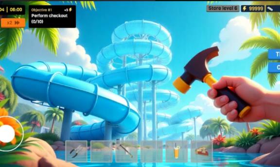 水上乐园模拟Waterpark Simulator经营攻略全流程截图