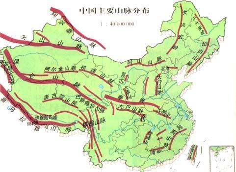 真实山川地图高清版 山脉走向细节 在线查看对比普通版
