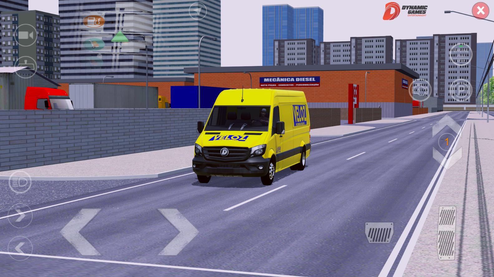 司机工作在线模拟器(Drivers Jobs Online Simulator) 雨天夜间驾驶场景