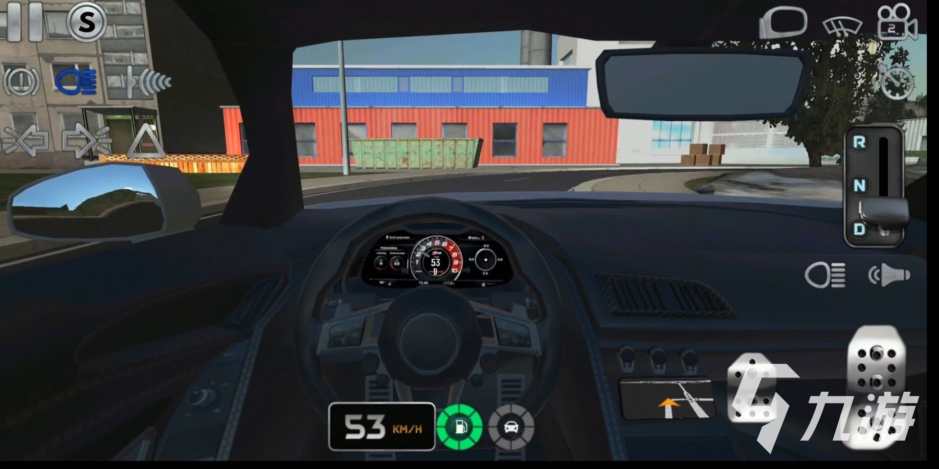 ����ģ����1��ʵ������(Car Simulator Escalade Driving) ��Ϸ���û��ʵ��ڽ���