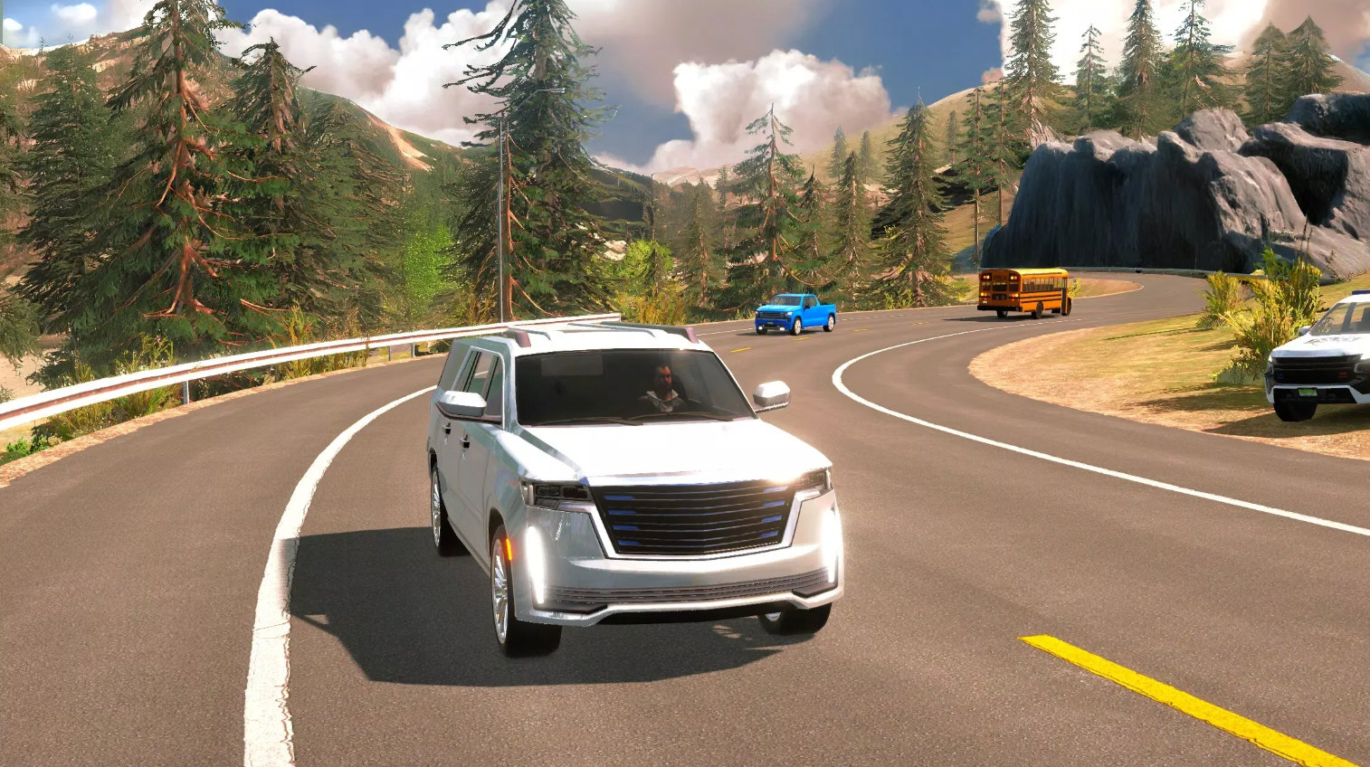 ����ģ����1��ʵ������(Car Simulator Escalade Driving) ���׵¼�ʻģ����Ϸ�����ͼ