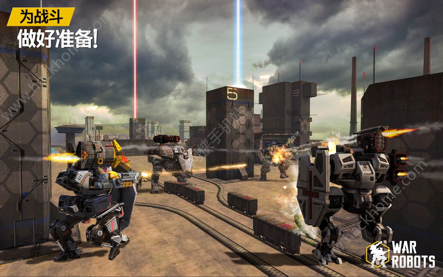 ս��������(War Robots)���ֻ�����������ʵս��ͼ