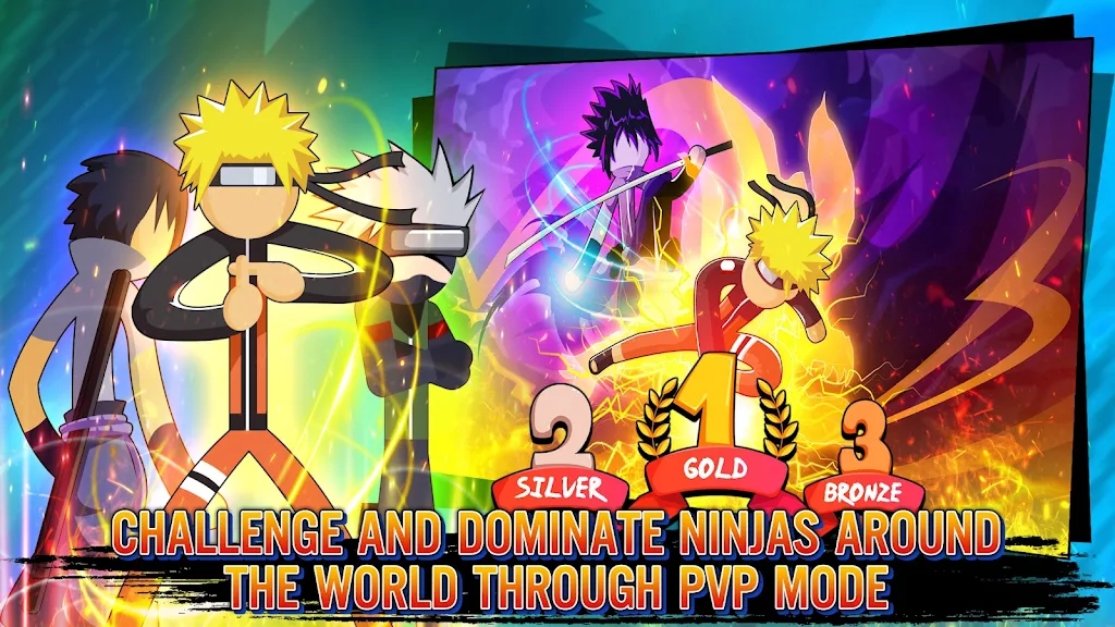 �ռ����߻�����Ҷ���Ϸ���ذ�װ(NinjaStickmanFight) ��׿ƻ����װ����Ա�ͼ