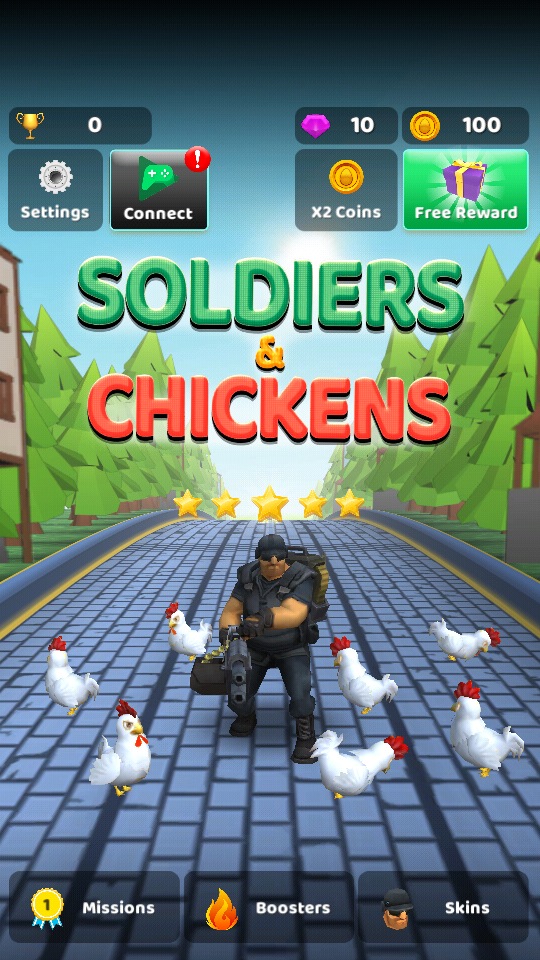 С����ͻս��(Chicken Clashing)��ϷС������ѡ������ͼ