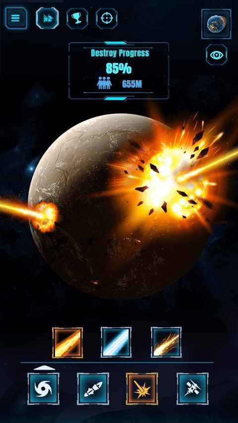 Planet Smash��Ϸ���� ��������淨���������ʹ��