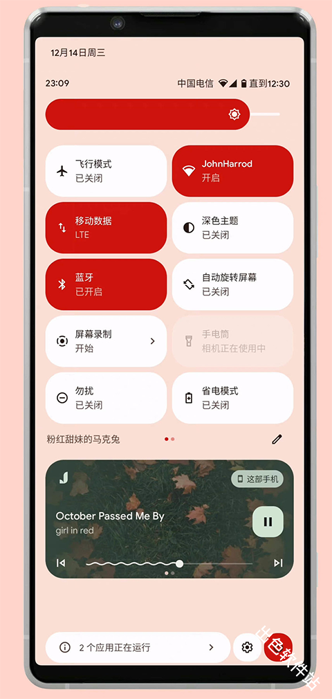 椒盐音乐app下载安卓 播放器主界面和音乐库展示
