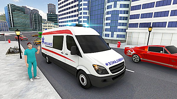 �Ȼ���ģ������Ѱ�(Ambulance Simulator Car Driver��װ��)v1.58 �ֻ���