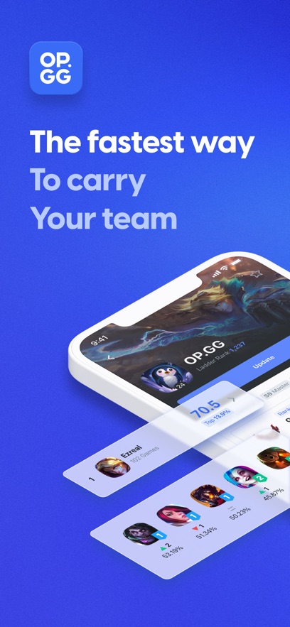 opgg英雄数据查询app 安卓iOS下载安装步骤示意图