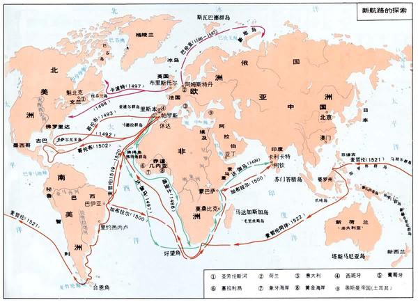 大航海时代外传 Daikoukai Jidai Gaiden 海战接舷战 跑商路线地图