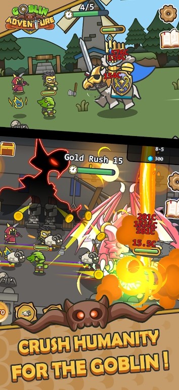 �粼��ð����Ϸ(Goblin Adventure)����̽��ս�������ͼ