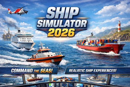 船舶模拟器2026最新版Ship Simulator 2026真实开船体验游戏画面