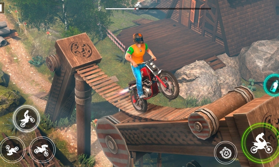 bikemayhem游戏下载2026最新版 自行车特技手游下载安装入口实拍图