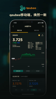 qeubee债券行情查询自选列表设置方法