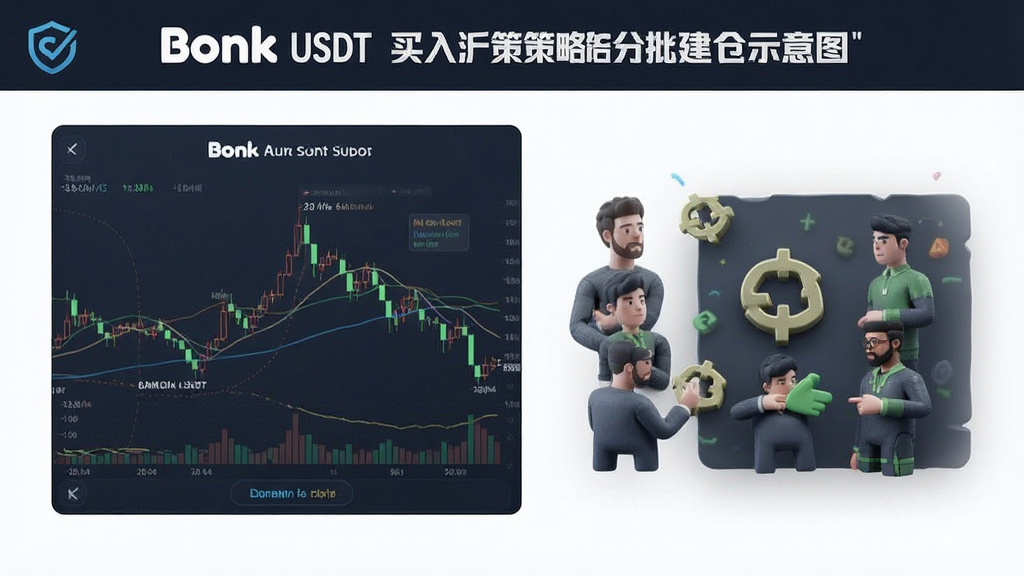Bonk USDT 买入策略分批建仓示意图