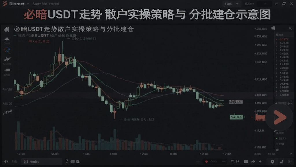 必暗USDT走势散户实操策略与分批建仓示意图
