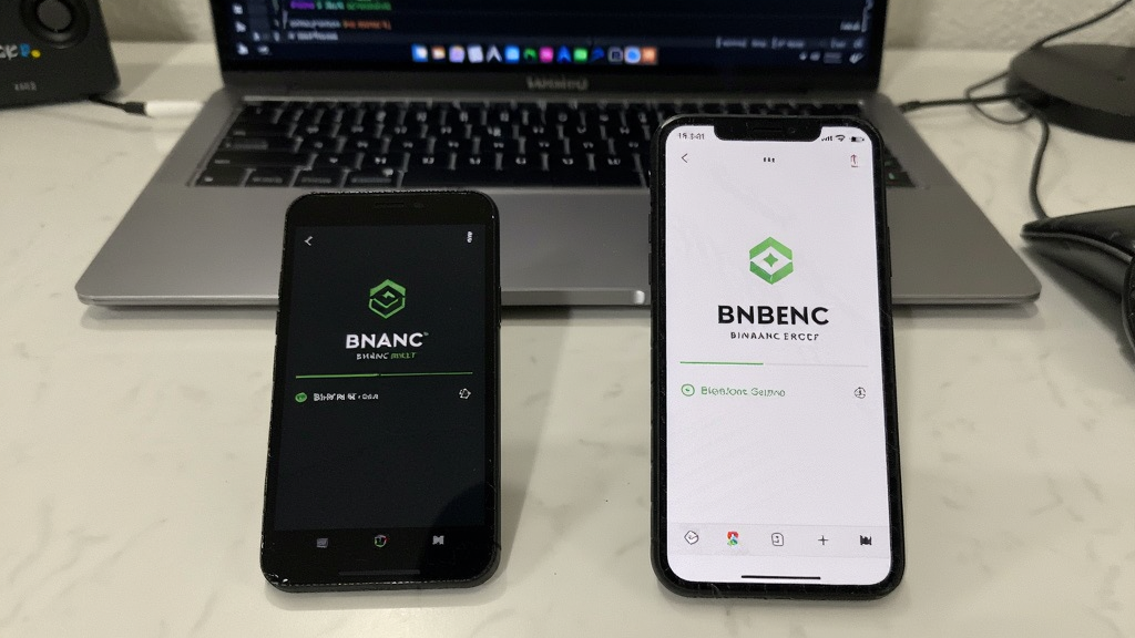 binanc BNB钱包创建与助记词备份实拍配图