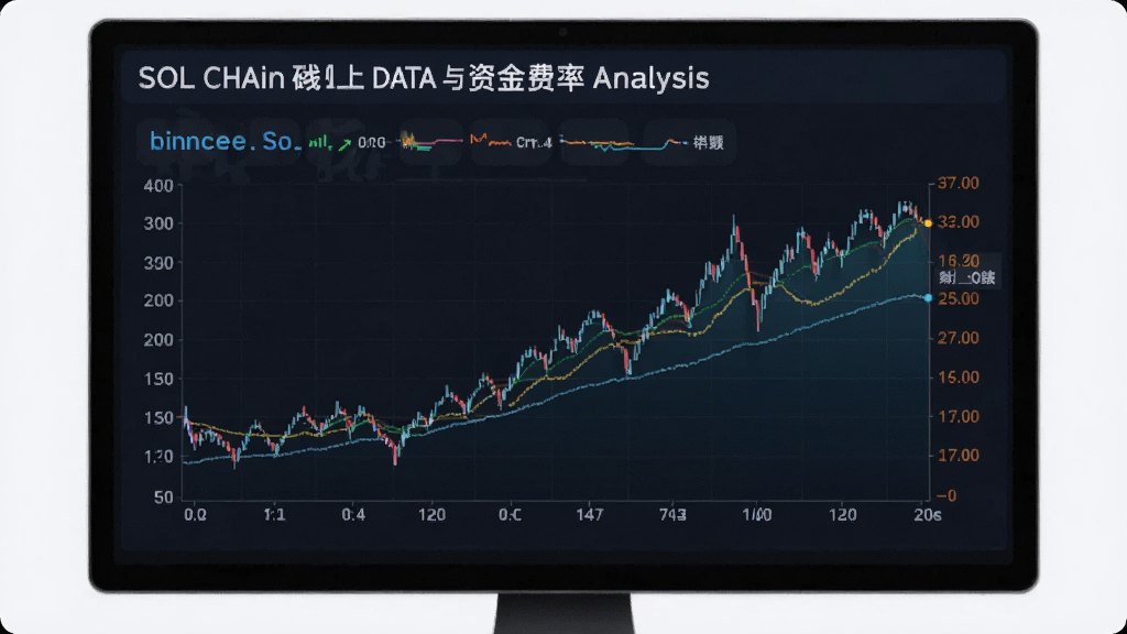 binnceSOL预测链上数据与资金费率分析图