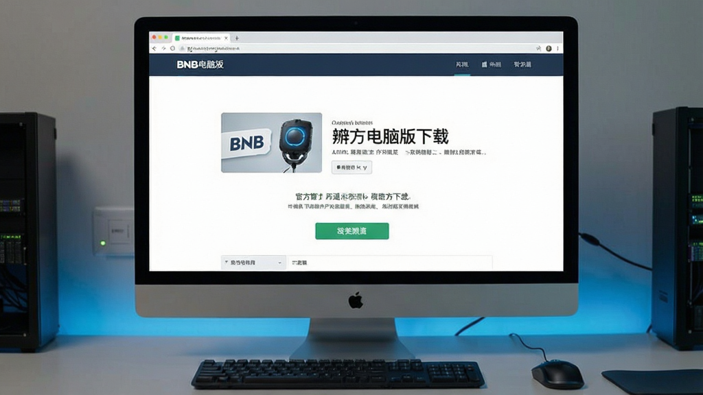 BNB电脑版下载页面辨别官方渠道示意图
