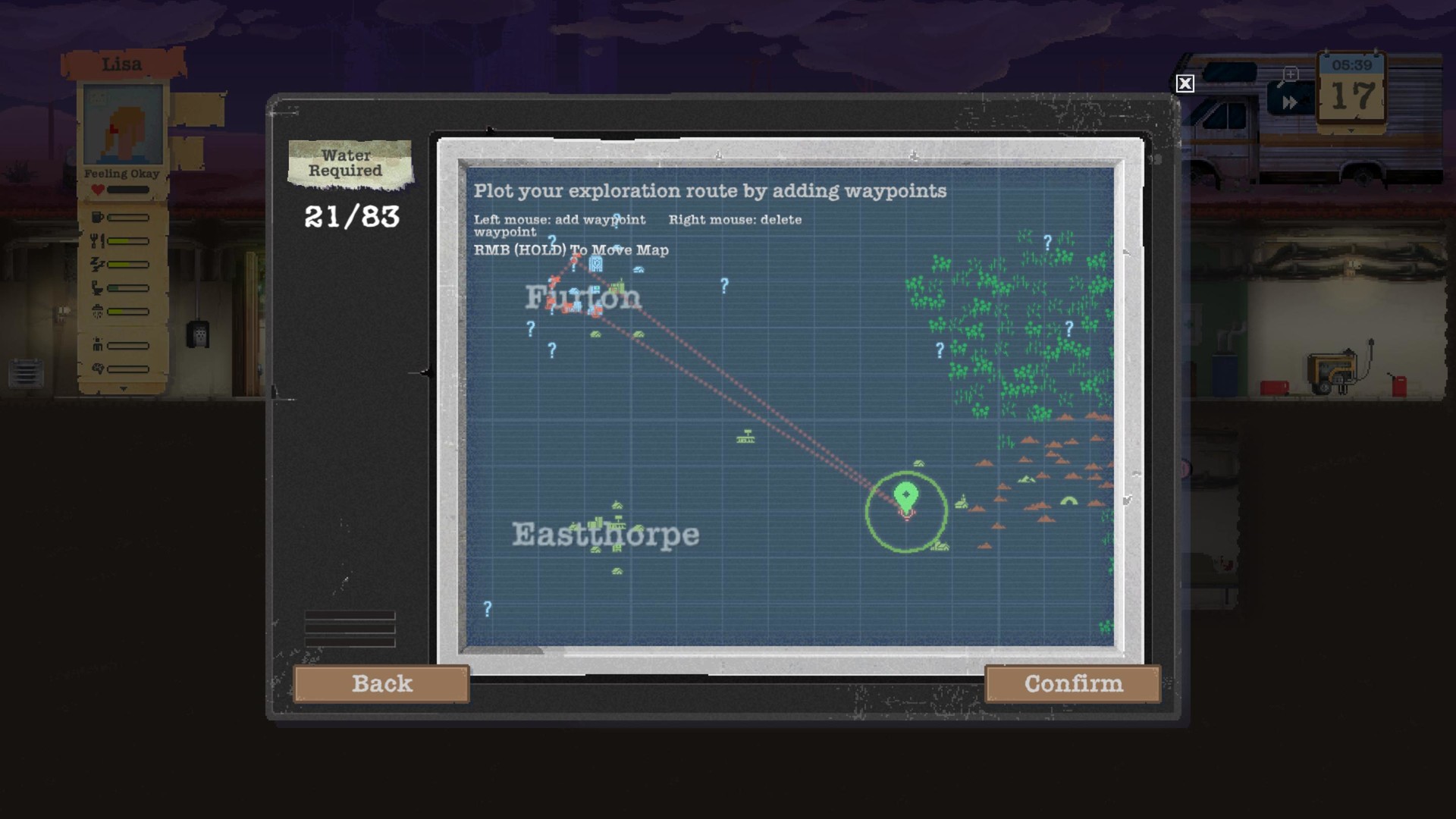 �ӻ���������Ϸ(Shelter Survival) ������ѡַˮԴ����Դ��λ��ʾ��