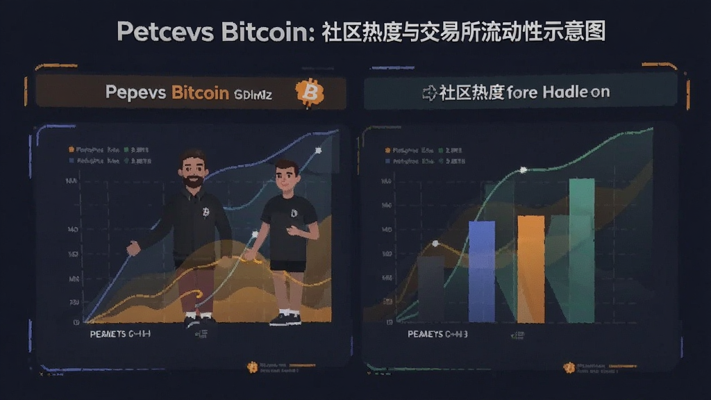 Pepevs比特币 社区热度与交易所流动性示意图