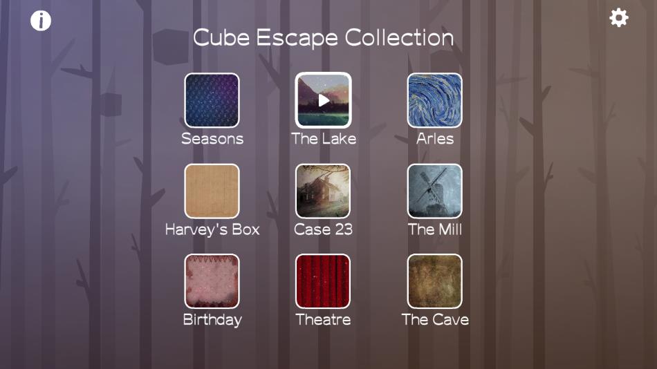 Collection方块逃脱合集官方正版下载 Cube Escape全系列密室逃脱游戏下载安装界面