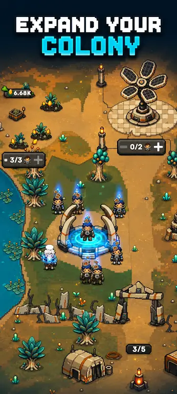 ��������ֳ����Ϸ(Idle Planet Colonization)v1.0.4 ��׿��