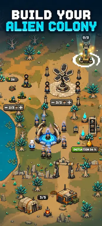 ��������ֳ����Ϸ(Idle Planet Colonization)v1.0.4 ��׿��