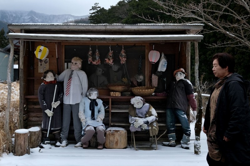 在Nagoro的乡村游戏 日本乡村人偶村落实景体验全记录