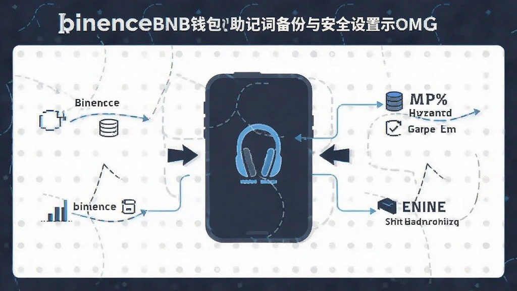 binenceBNB钱包助记词备份与安全设置示意图