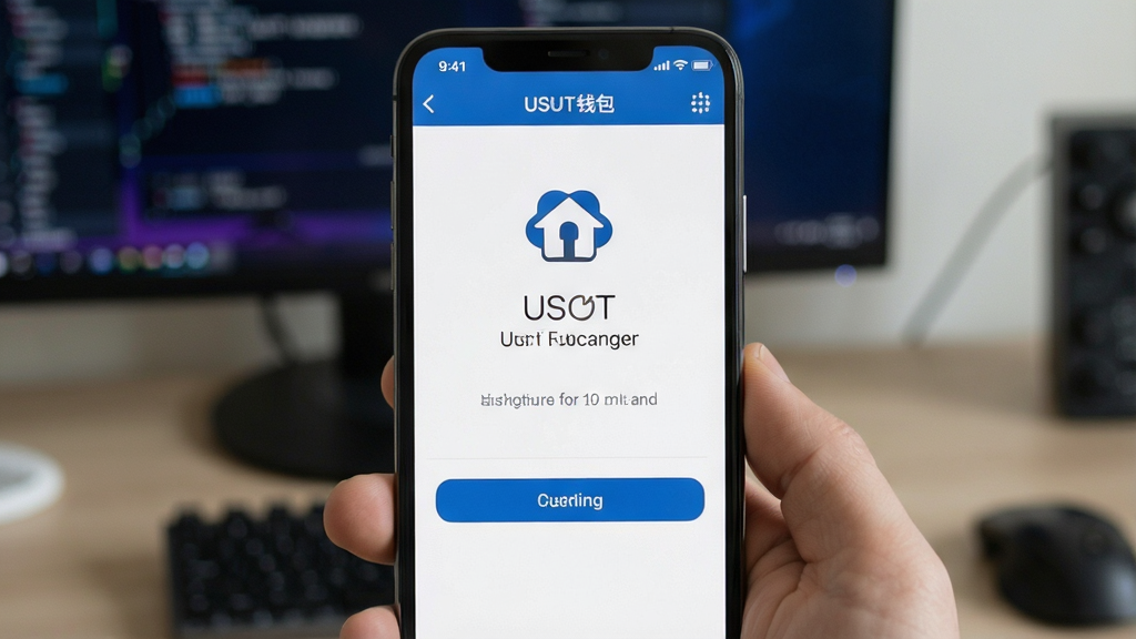 USDT钱包手机App界面操作截图
