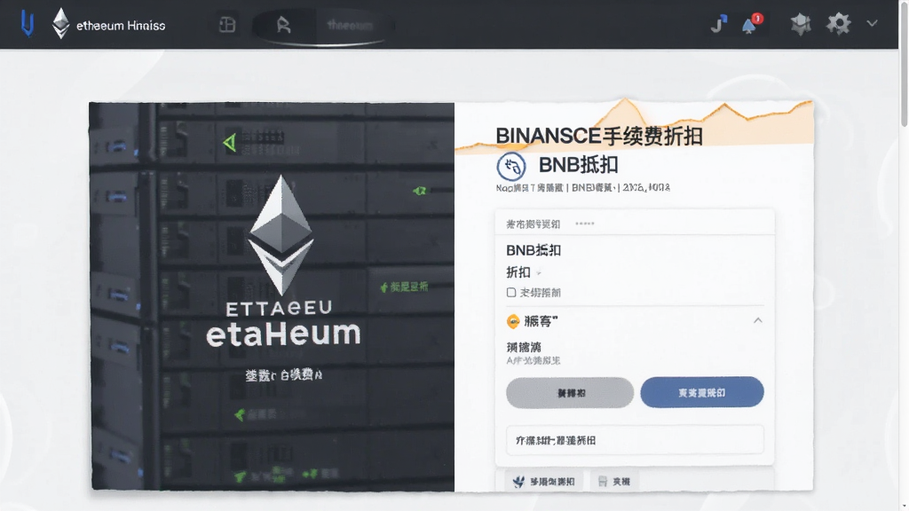以太坊binanse手续费折扣与BNB抵扣设置页面