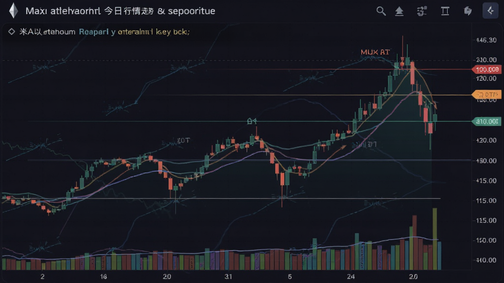 迷安以太坊价格今日行情走势分析图 包含关键支撑压力位与成交量变化